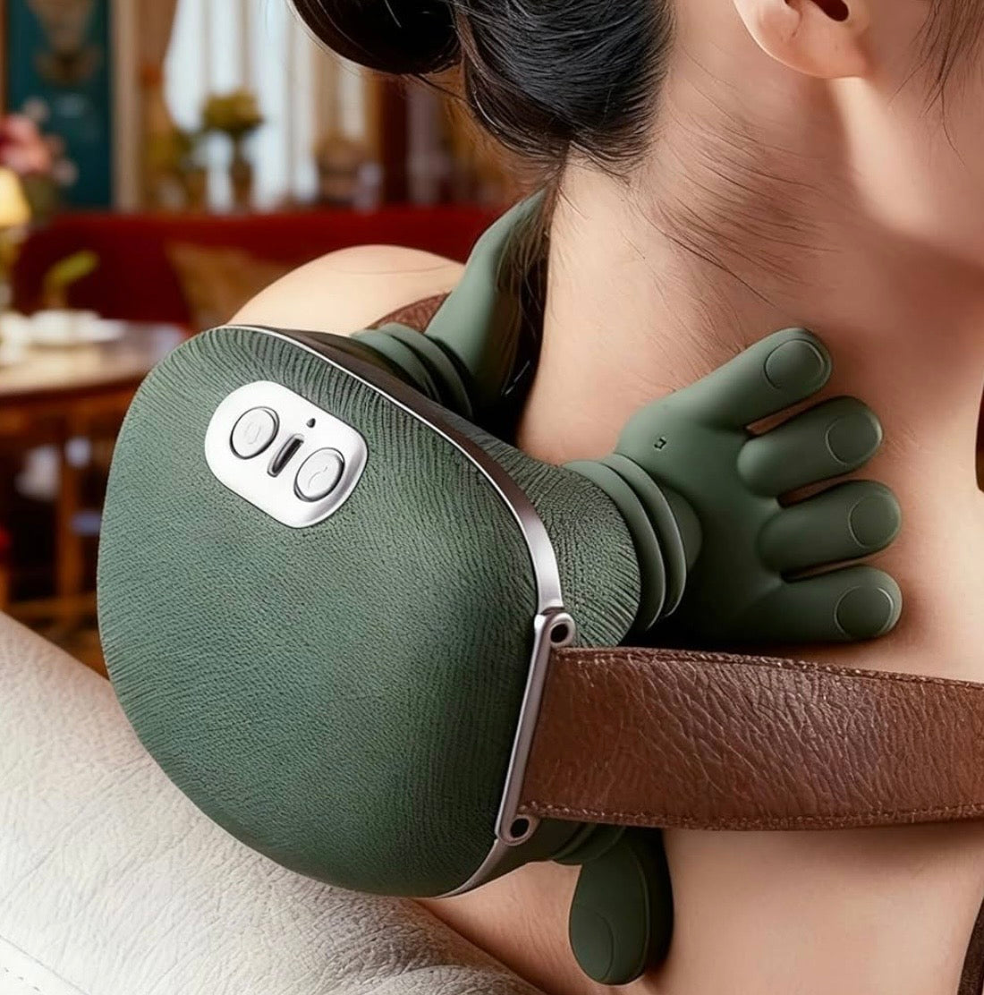 Masseur cervical chauffant Kinesis — Soulagement du cou & des épaules